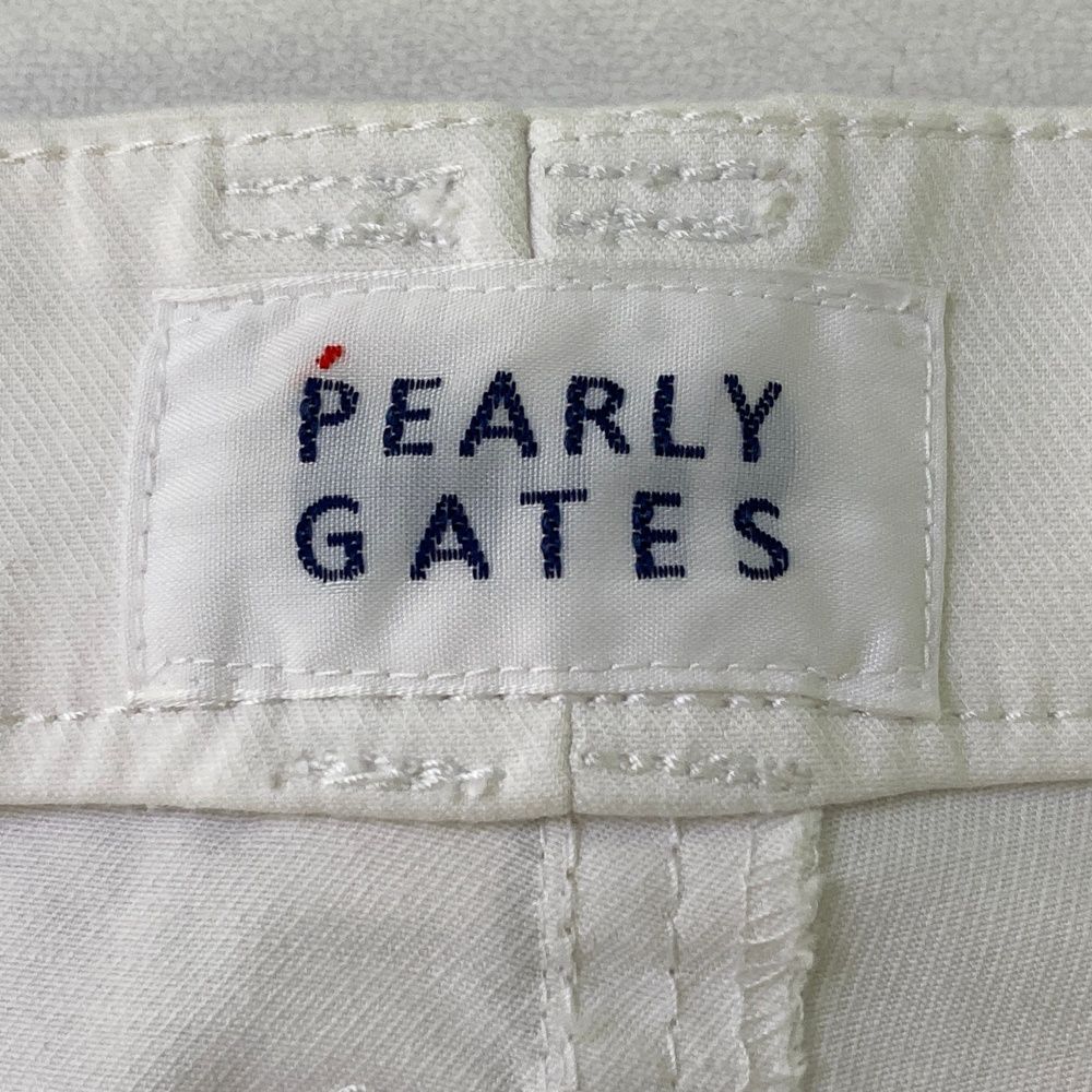 サイズ：3 PEARLY GATES パーリーゲイツ  パンツ  ホワイト系 [240101499084] ゴルフウェア メンズ ストスト サイズ：3 PEARLY GATES パーリーゲイツ パンツ ホワイト系