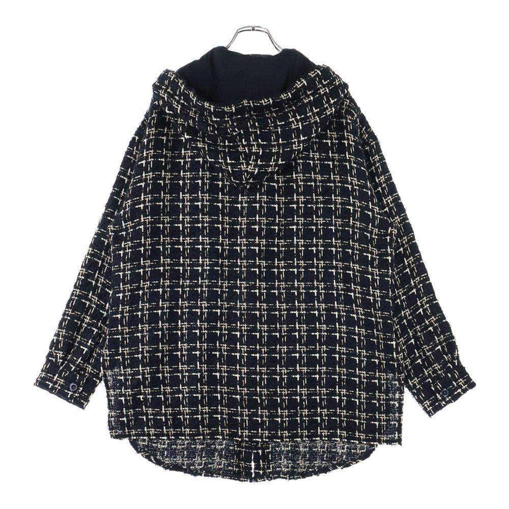 FAITH CONNEXION (フェイスコネクション) 18AW TWEED HOODED OVERSHIRT
