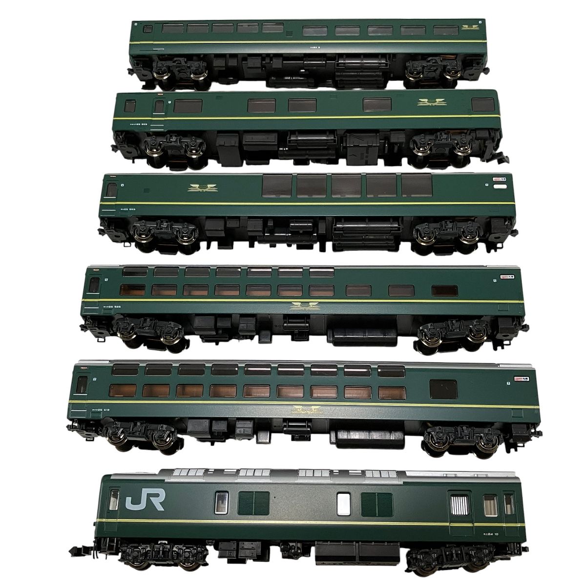 KATO 10-869 870 24系寝台特急「トワイライトエクスプレス」フル KATO 10-870 24系寝台特急 トワイライトエクスプレス 増結4両