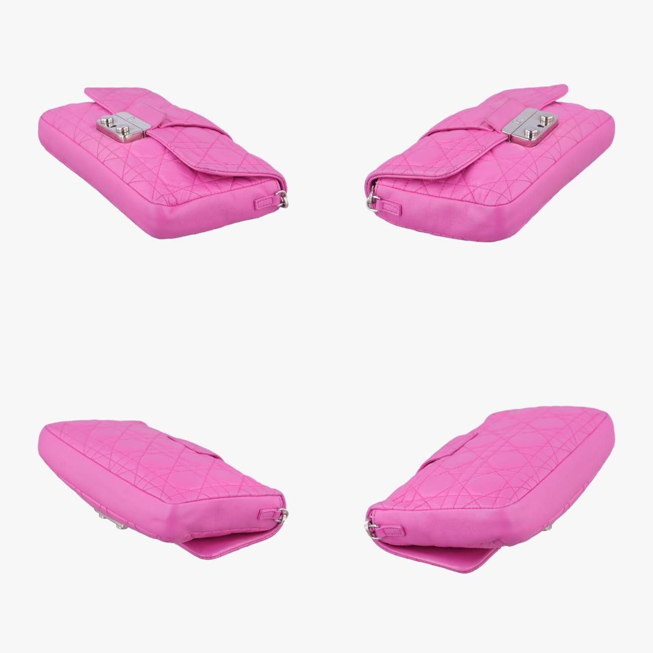 クリスチャンディオールChristian Diorミスディオール カナージュ ニューロックピンクラムスキン02-LU-0172 DECORATOM_COM_BR