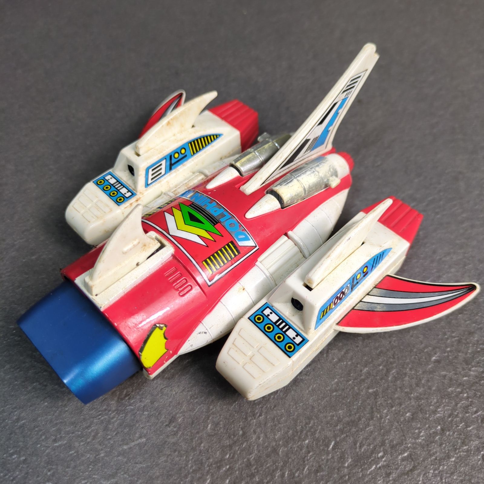 タカトク製 サイボーグ009 ドルフィン2世号 水中モード ソフビ フィギュア サイボーグ009 タカトクトイス 合金 ドルフィンⅡ世号 ジャンク