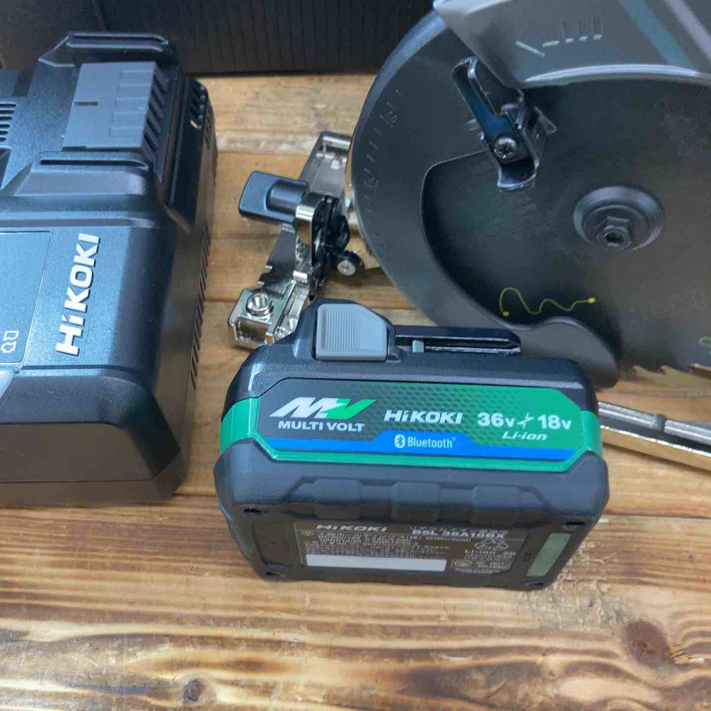【未使用品(店頭展示品)】ハイコーキ(HiKOKI)コードレス丸ノコ C3606DB(2XPSZ)・ルーターM3612DA(NN)まとめセット【東大和店】 未使用品(店頭展示品)】ハイコーキ(HiKOKI)コードレス丸ノコ C3606DB