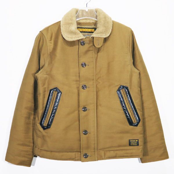 NEIGHBORHOOD ネイバーフッド 18AW N-1D/C-JKT 182NYNH-JKM01 N-1 デッキ ジャケット カーキ ミリタリー  アウター サイズS - メルカリ