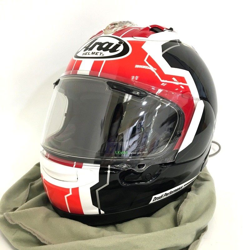 Arai ヘルメット RX-7X REA Mサイズ（Arai RX-7X Nakano Green