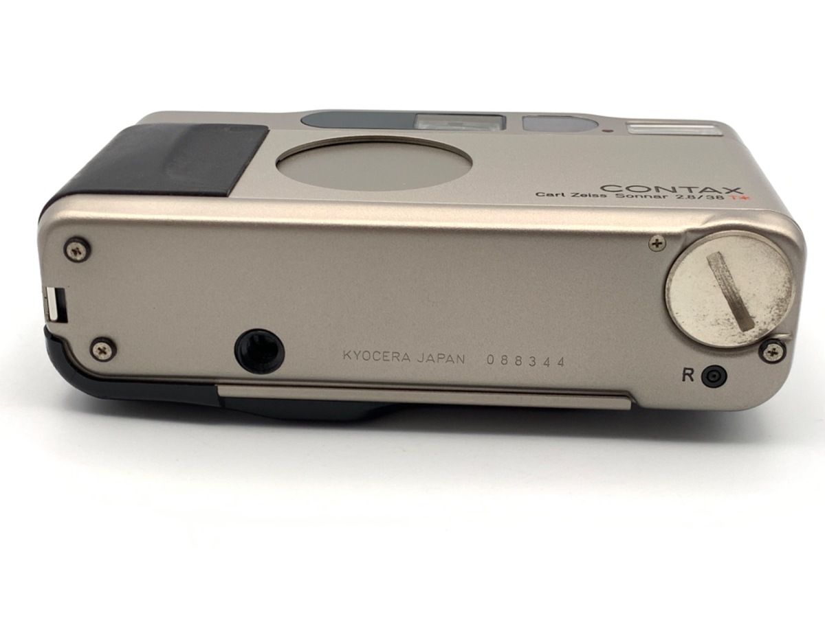（CONTAX） コンタックス T2 チタンクローム 極上 おすすめフィルムカメラ】CONTAX（コンタックス） T2 Titan