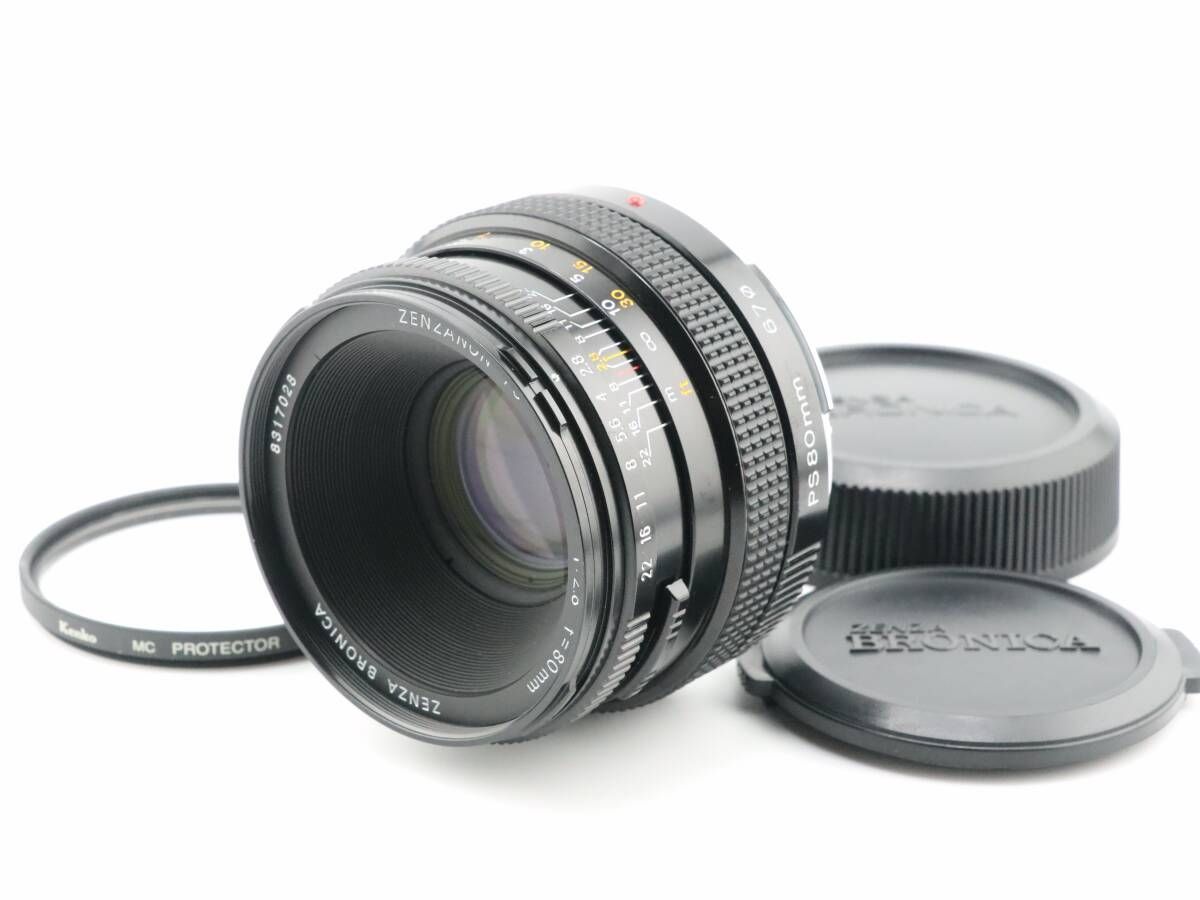 ジャンク【ZENZA BRONICA】ZENZANON MC 80mm F2.8 Zenzanon MC 80mm F2.8 訳ありジャンク品 ☆極上品☆ブロニカ ZENZA