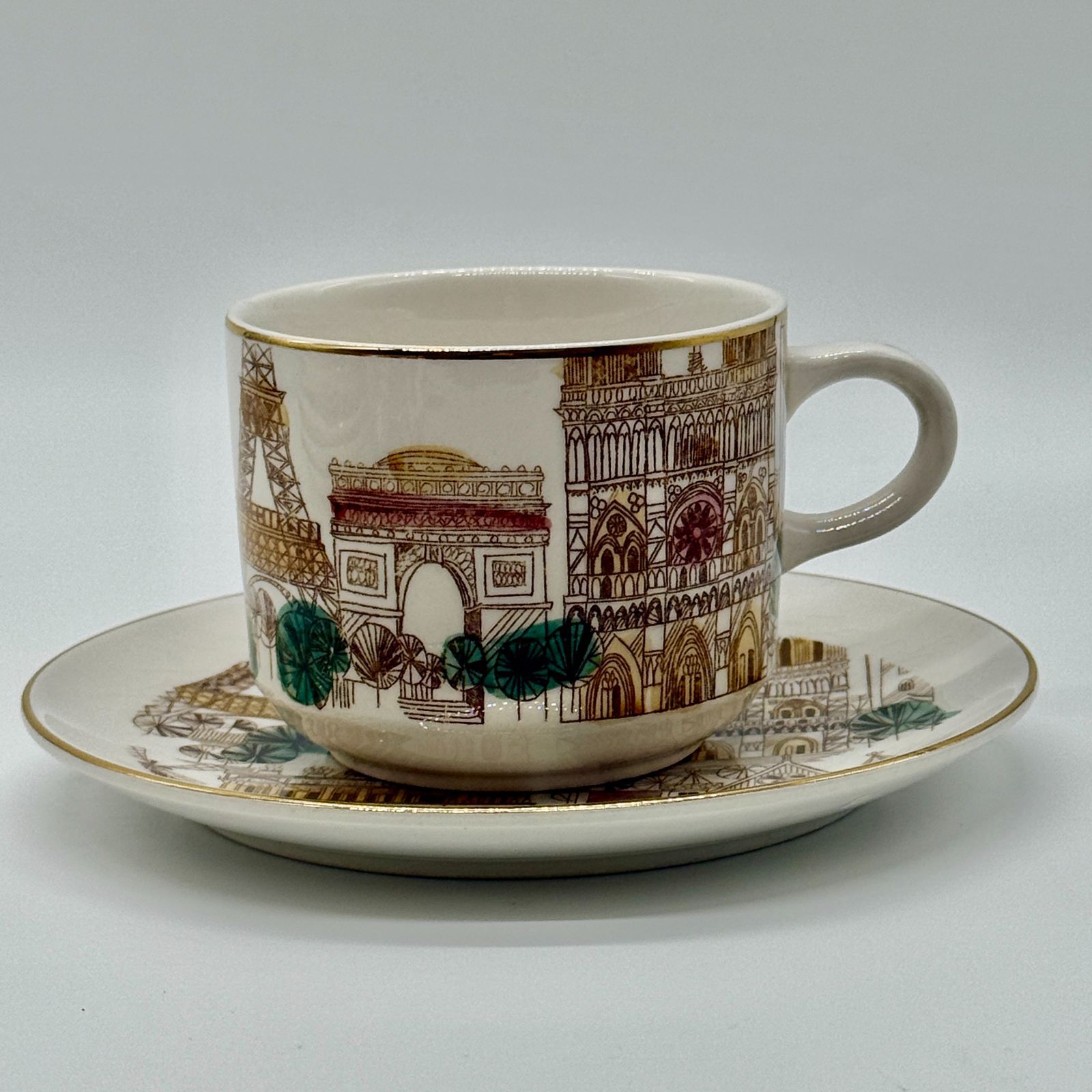 希少品】オールドニッコー ダブルフェニックス カップソーサー&八角