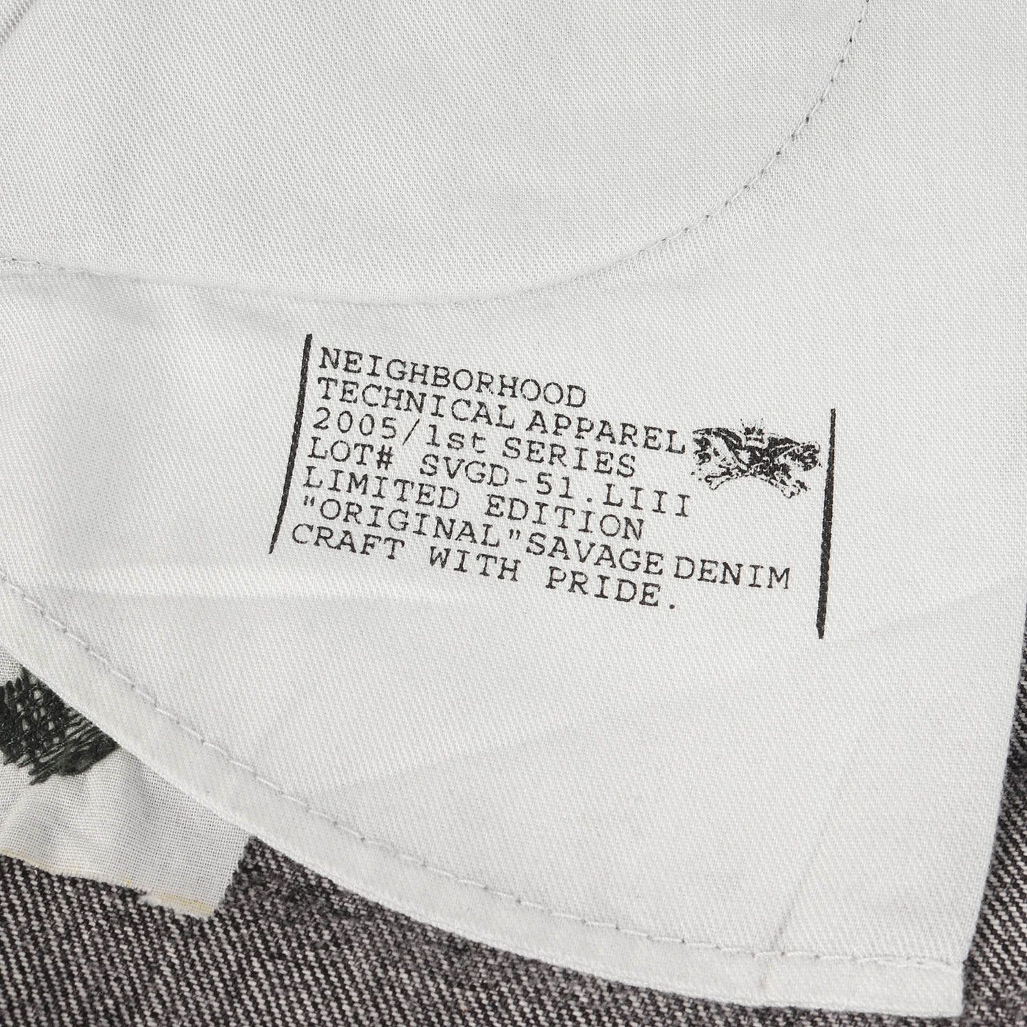 新品同様 NEIGHBORHOOD ネイバーフッド パンツ サイズ:S 05SS クラック 