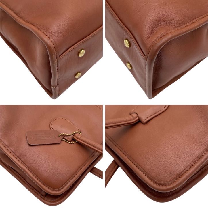 COACH オールドコーチ　トートバッグ　肩掛け　A4収納　黒　7303 COACH オールドコーチトートバッグ肩掛けA4収納黒7303