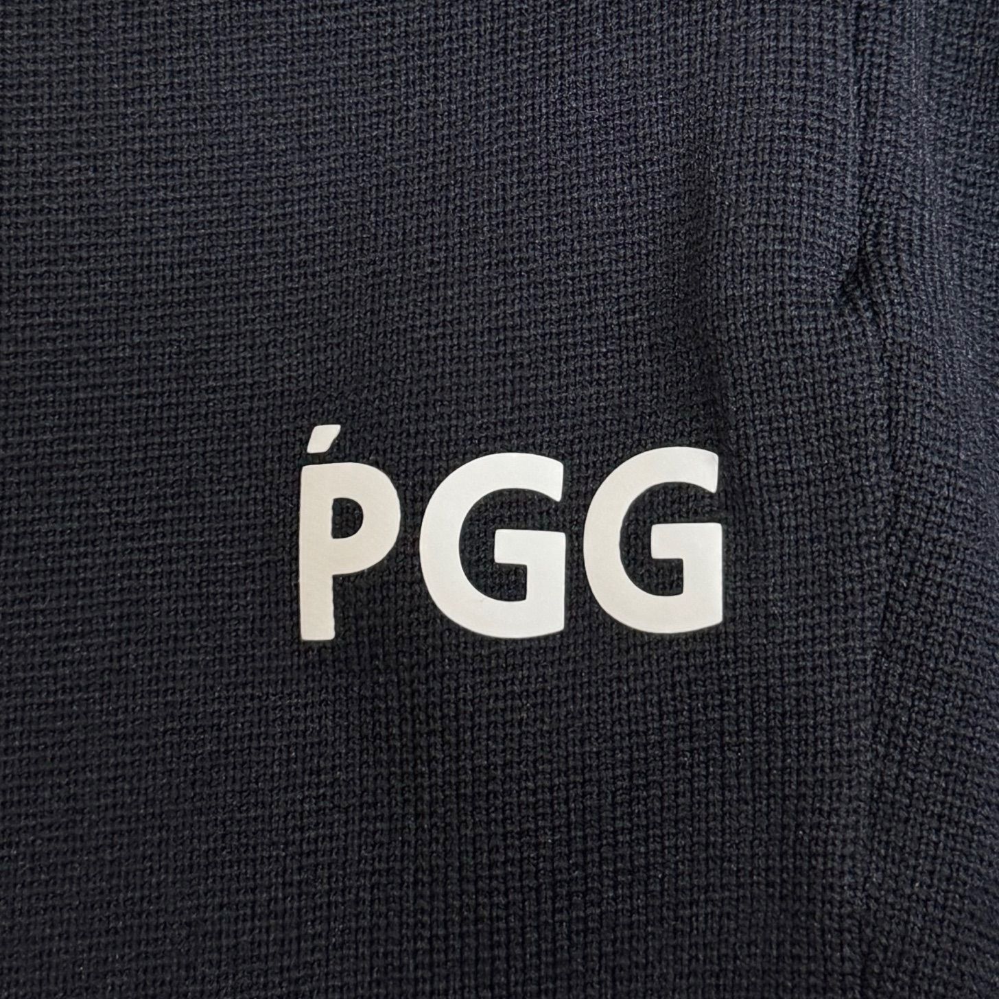 定価30800円 PGG ポリエステルヤーン タック イージーパンツ