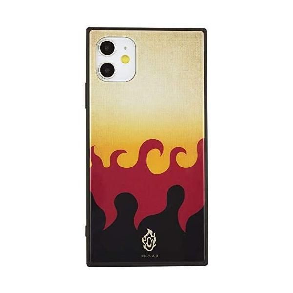 バンダイ 鬼滅の刃 iPhone 11/XR(6.1インチ)対応スクエアガラスケース