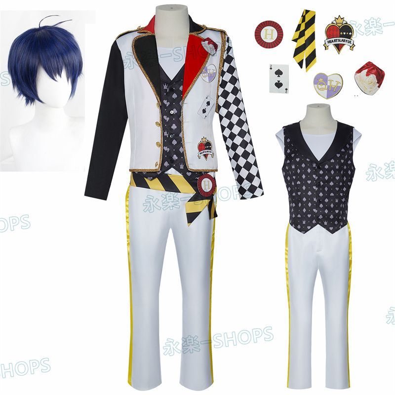 ツイステ リドル 制服 コスプレ衣装 ウィッグ付きセット ハー