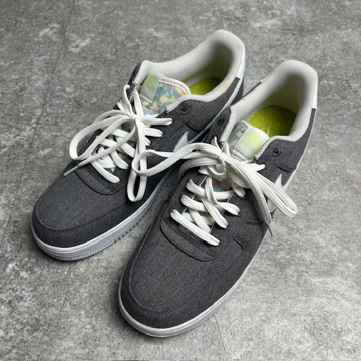 NIKE ナイキ CN0866-002 AIRFORCE1 07 RECYCLED CANVAS エアフォースワン リサイクルルキャンバス メンズ スニーカー 31cm NIKE ナイキ CN0866-002 AIRFORCE1 07 RECYCLED CANVAS エアフォース
