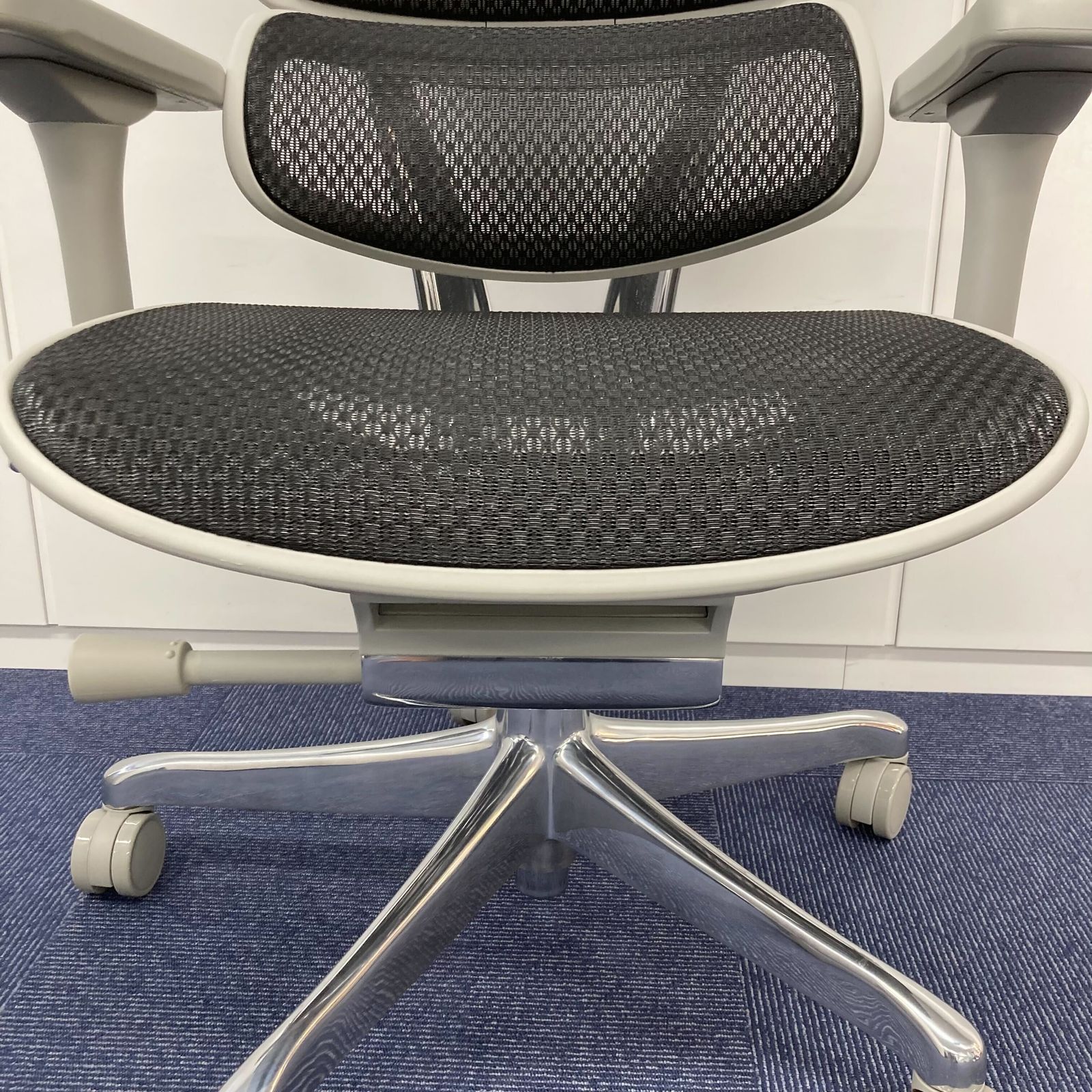 【中古 S(美品)】Ergohuman PRO2(エルゴヒューマン プロ2) EHP2-HAM-BK(GYframe)【＊使用期間：2ヶ月程度＊】 - kaggマルシェ / S(美品) 中古 S(美品)】Ergohuman PRO2(エルゴヒューマン プロ2) EHP2