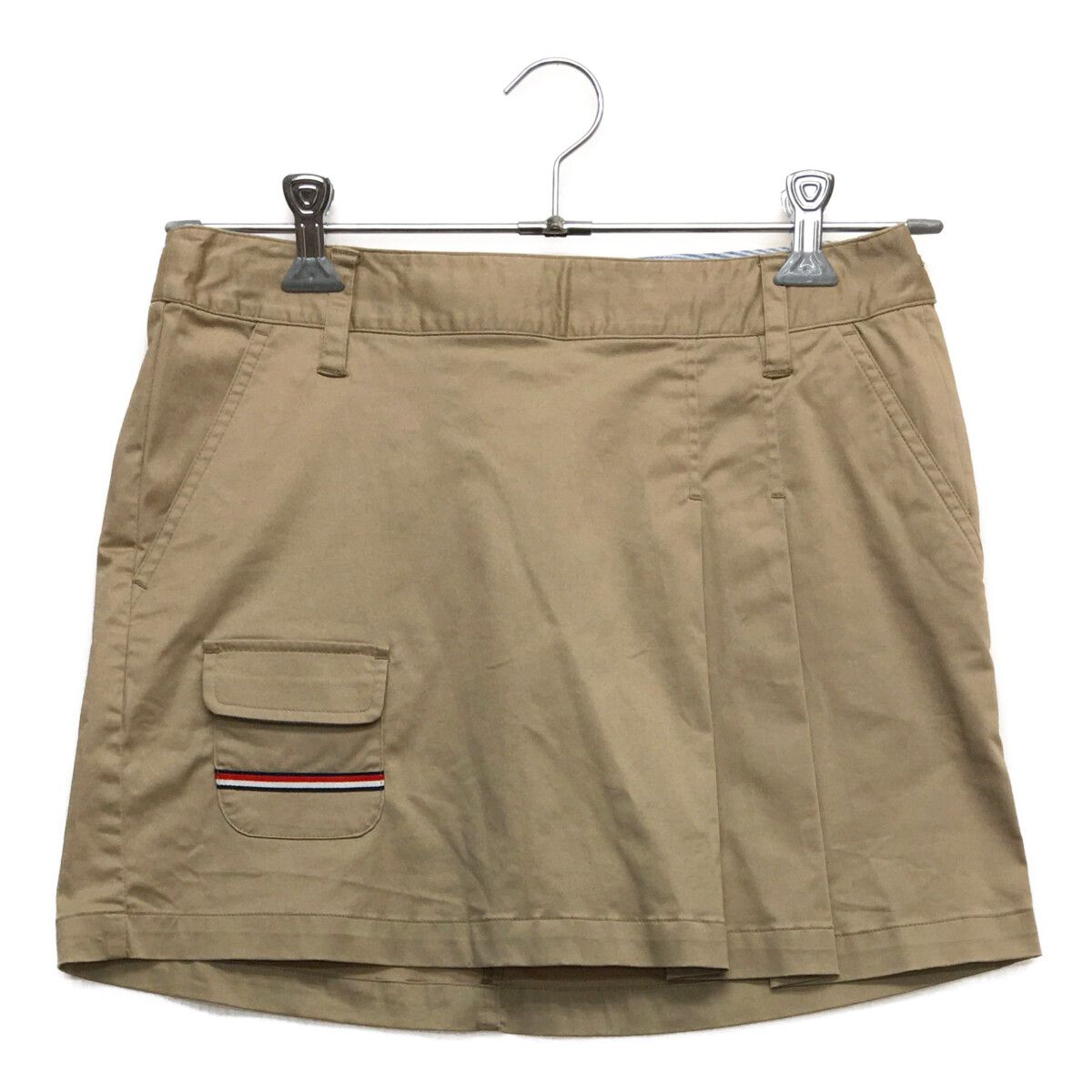 中古 レディース トミーヒルフィガーゴルフ TOMMY HILFIGER GOLF スカート L ベージュ   春夏