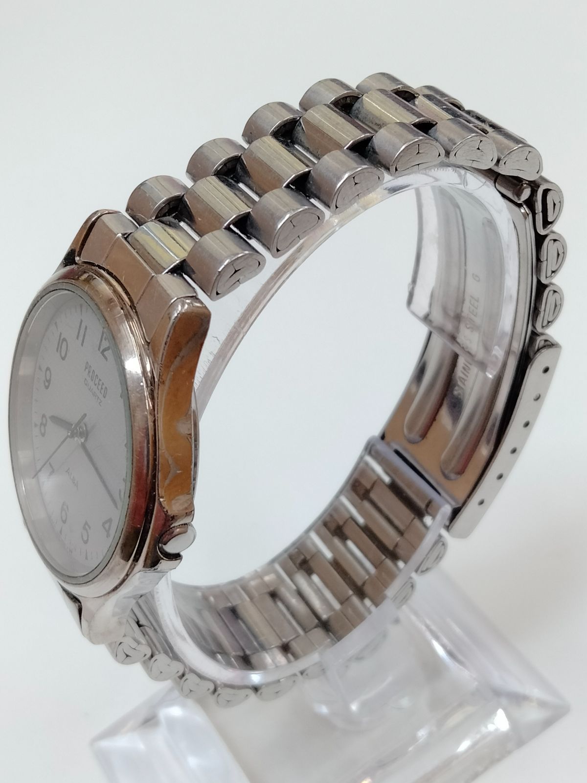 SEIKO ALBA W041-5030 電池新品　稼働品 SEIKO ALBA W041-5030 電池＆ベルト国産新品交換＆洗浄済み！