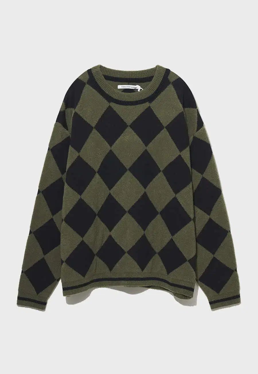 トップス 21AW children of the discordance KNIT children of the discordance diamond knit トップス