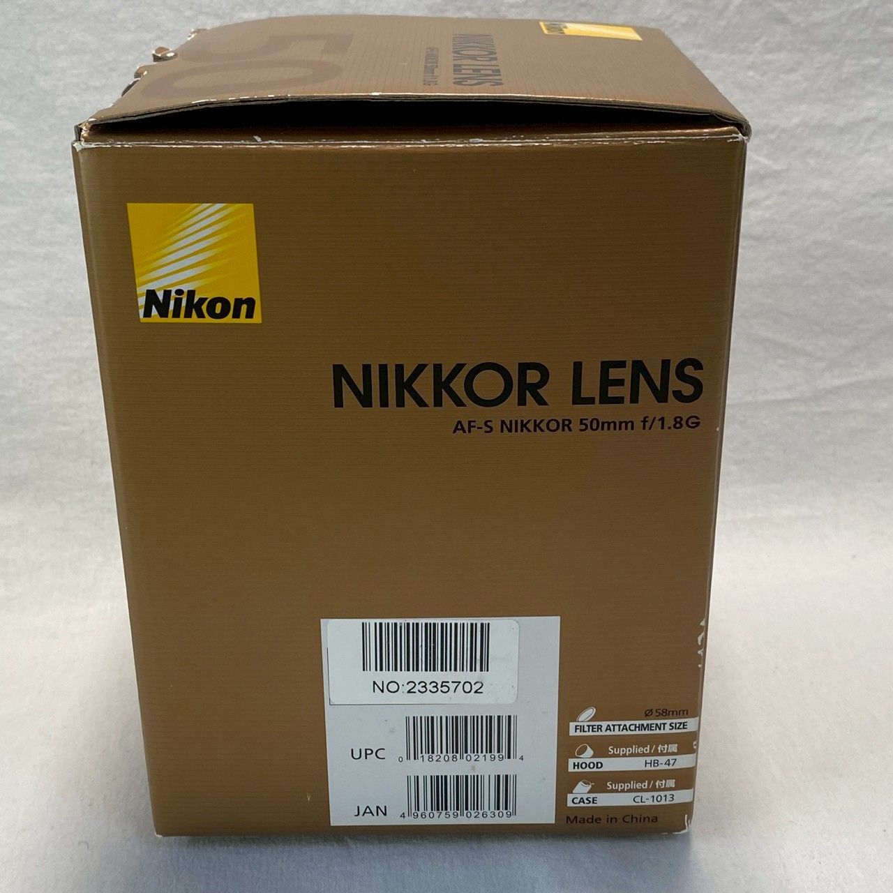  Nikon AF-S NIKKOR 50 mm f 1.8 G 単焦点レンズ 動作良好 ニコン No.3689 レンズ(単焦点) カメラ