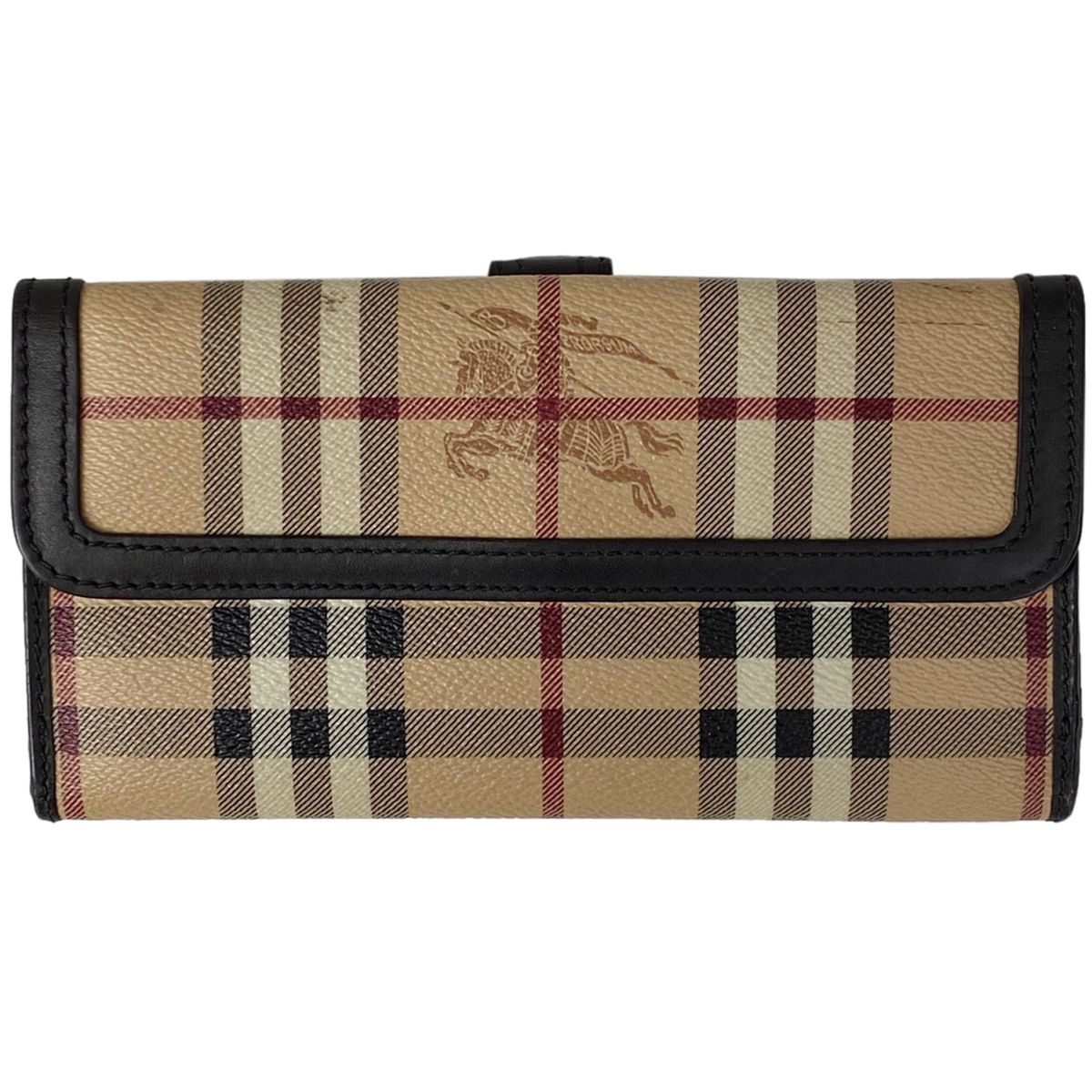 ふるさと納税 BURBERRY エナメル バーバリー PVC ノバチェック