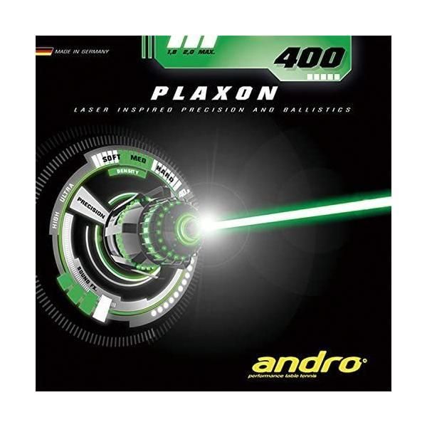 andro(アンドロ) 卓球 ラバー プラクソン400 PLAXON400 スピード系テンション 裏ソフトラバー (クロ 2) 卓球 プラクソン 裏ソフトラバー メール便 送料無料 ぐっちぃアンドロの新作ラバー！プラクソン400(PLAXON