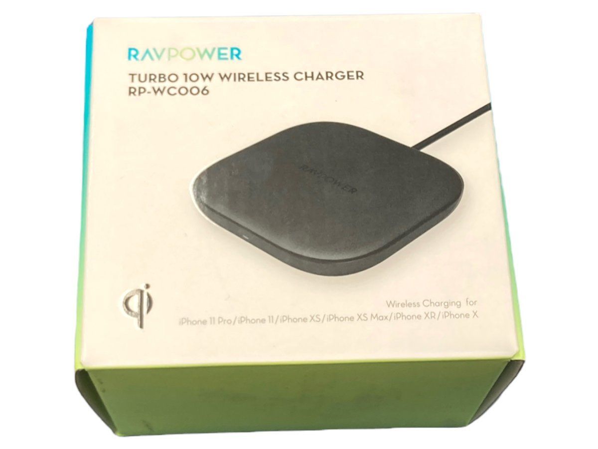 RAVPOWER TURBO 10w ワイヤレス充電器 - スマホアクセサリー