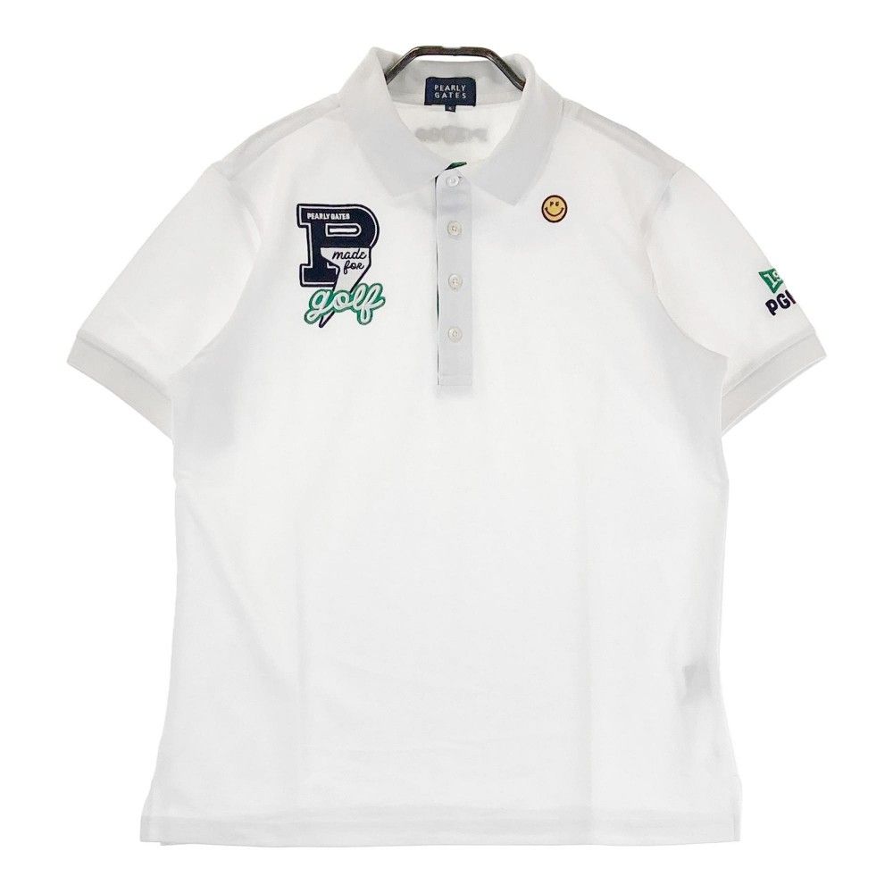 サイズ：5 PEARLY GATES パーリーゲイツ 半袖ポロシャツ ホワイト系
