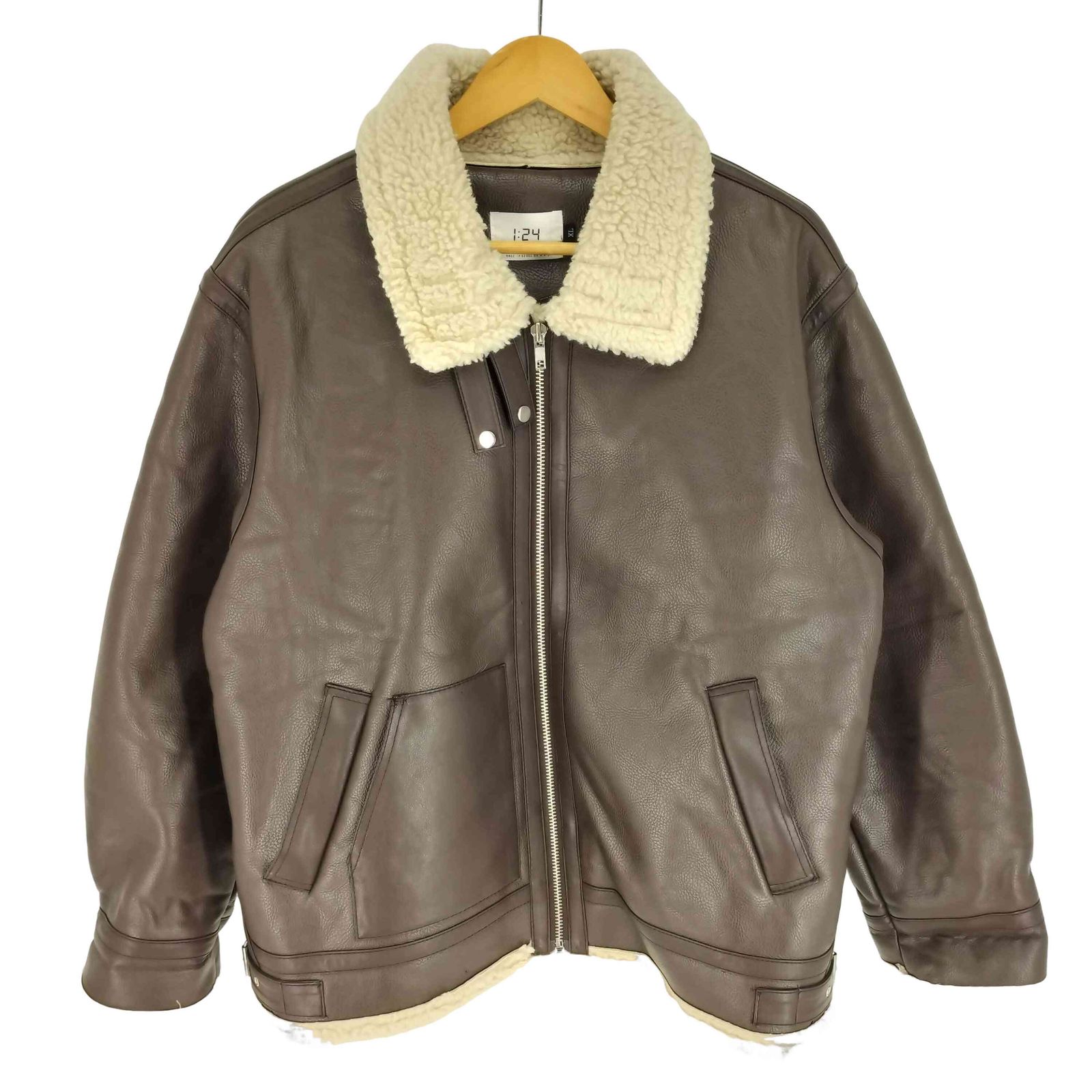 美品 TIGRE BROCANTE 最高級 USA製 ムートン レザー 短丈 美品 TIGRE BROCANTE 最高級 USA製 ムートン レザー 短丈