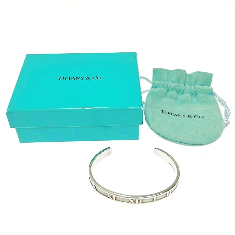 【良品】TIFFANY & Co. / ティファニー アトラスバングル ◆箱付き TIFFANY & Co. ティファニー アトラス バングル