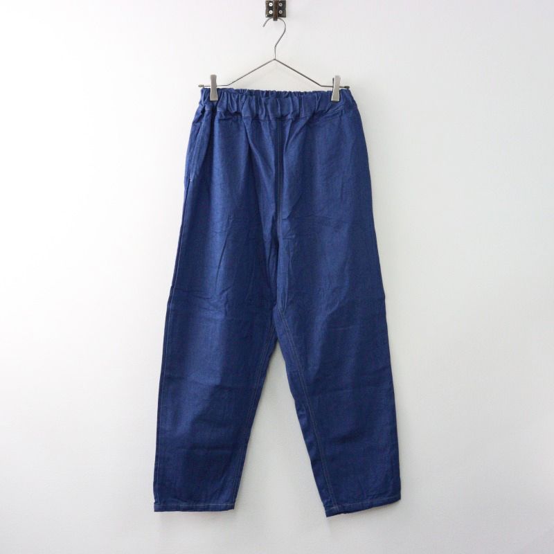未使用 ナル NARU 8ozムラデニムコージーパンツ 1/ブルー インディゴ