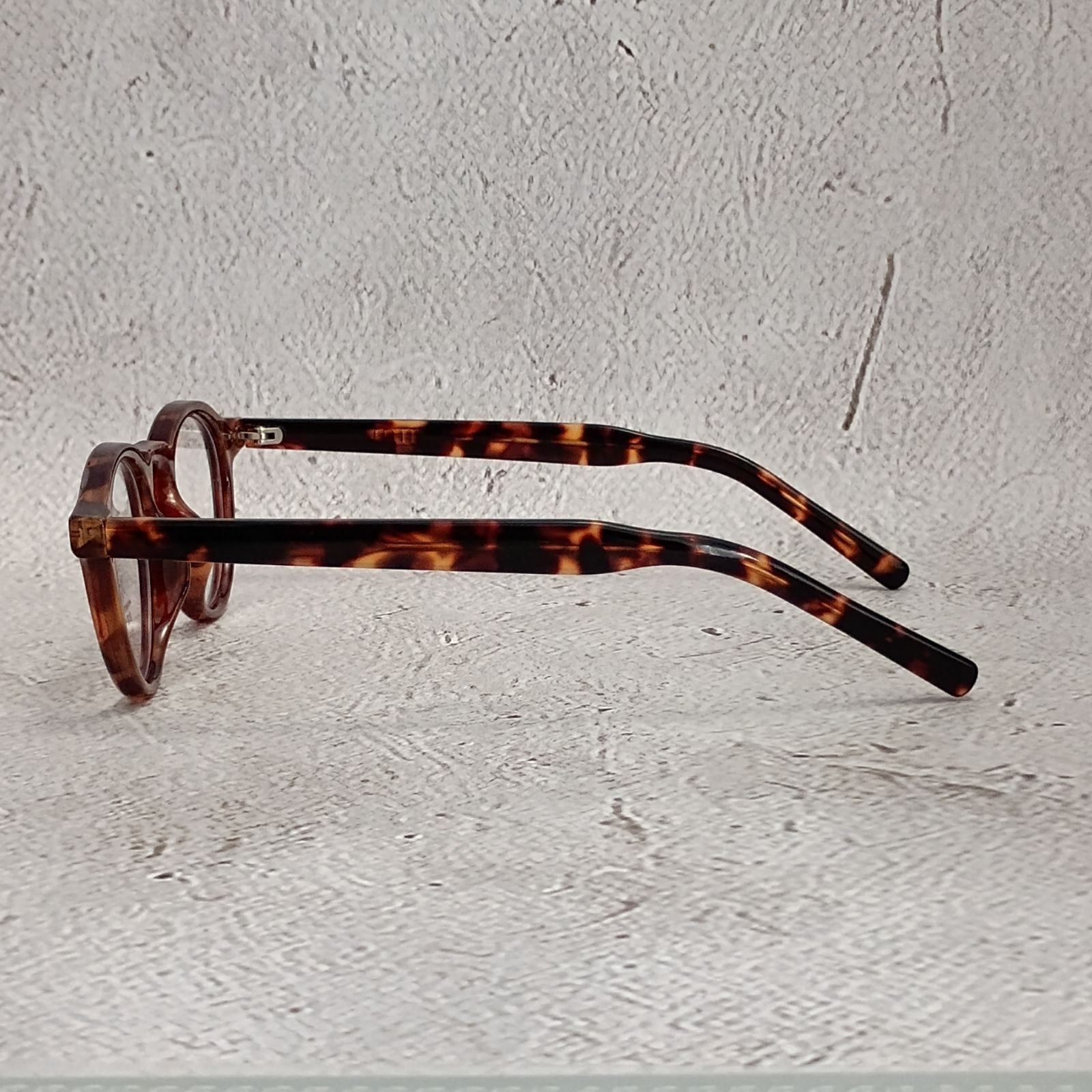 EYEVAN べっ甲柄 ボストン型メガネ f3892e85875c10d1118412683d36ac