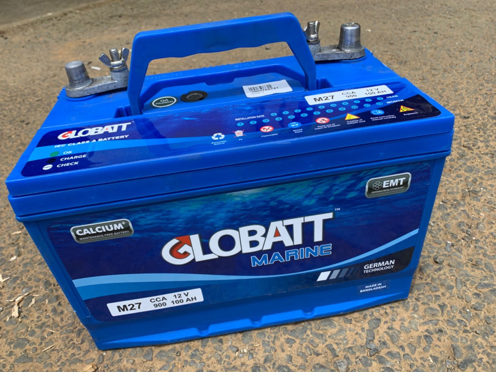 M 27 マリン用 ディープ サイクル バッテリー
