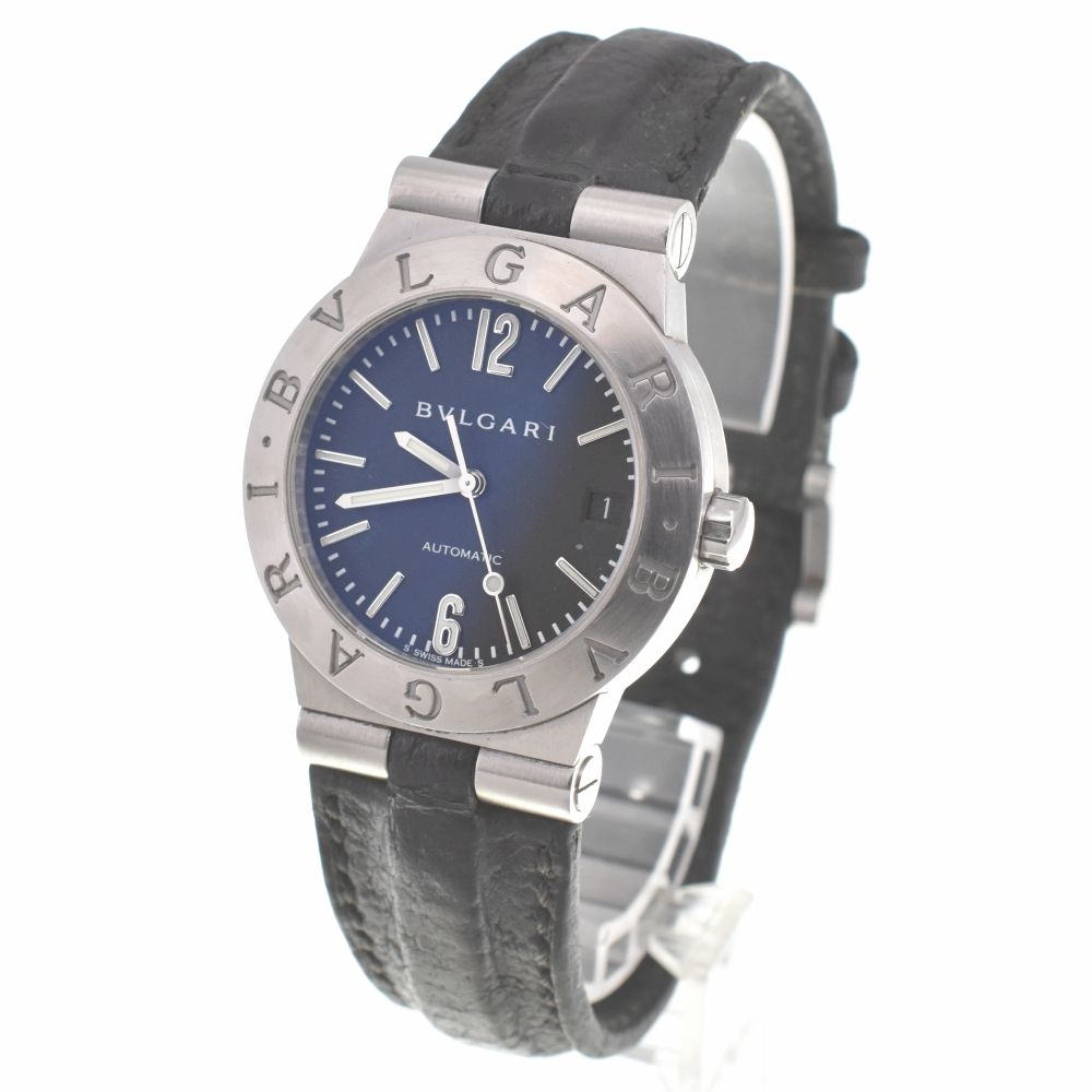 ブルガリ BVLGARI LC35S ディアゴノスポーツ デイト 自動巻き