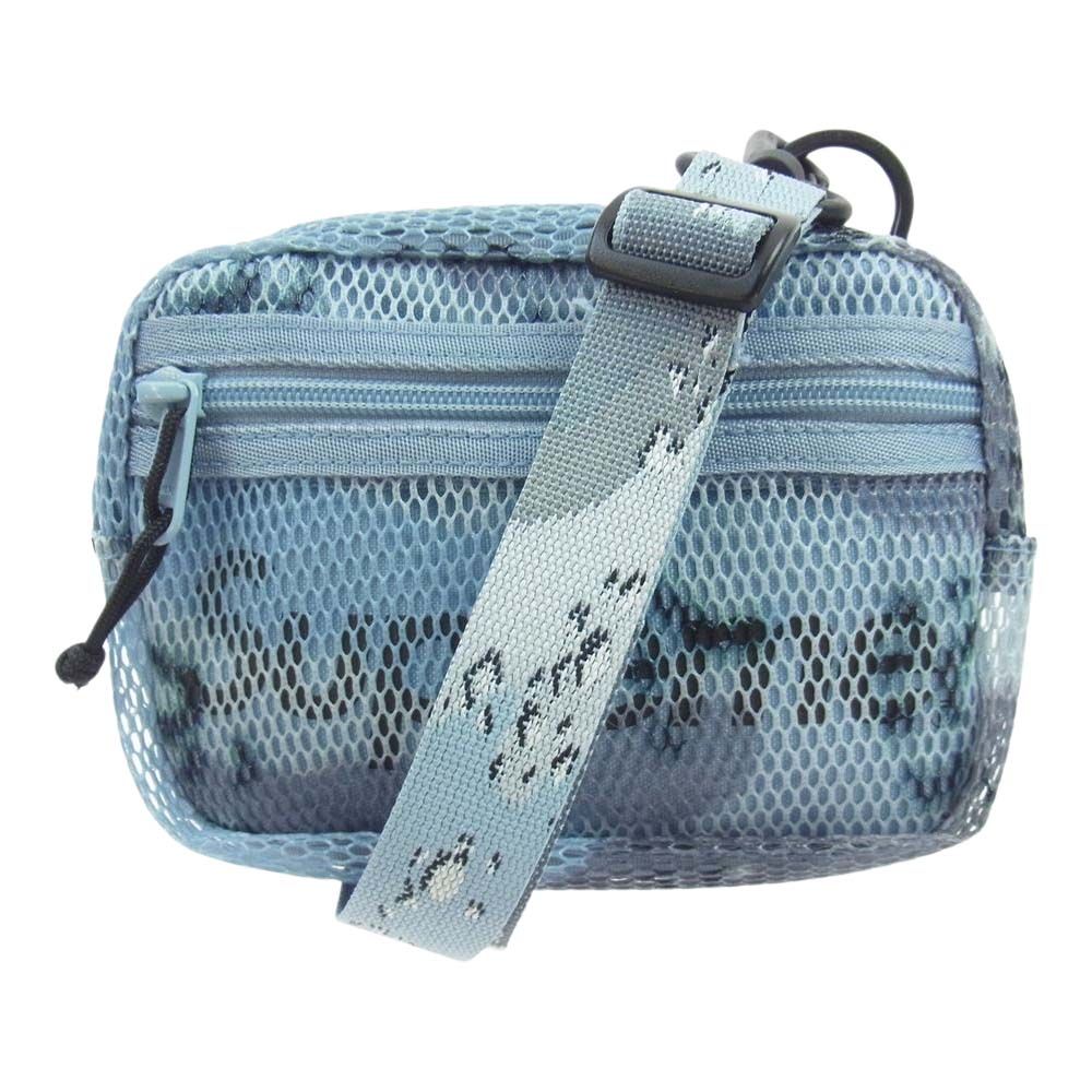 Supreme シュプリーム ショルダーバッグ 20SS Smal Shoulder Bag Blue Chocolate Chip Camo  スモール ショルダー バッグ チョコチップ カモ ライトブルー系【中古】