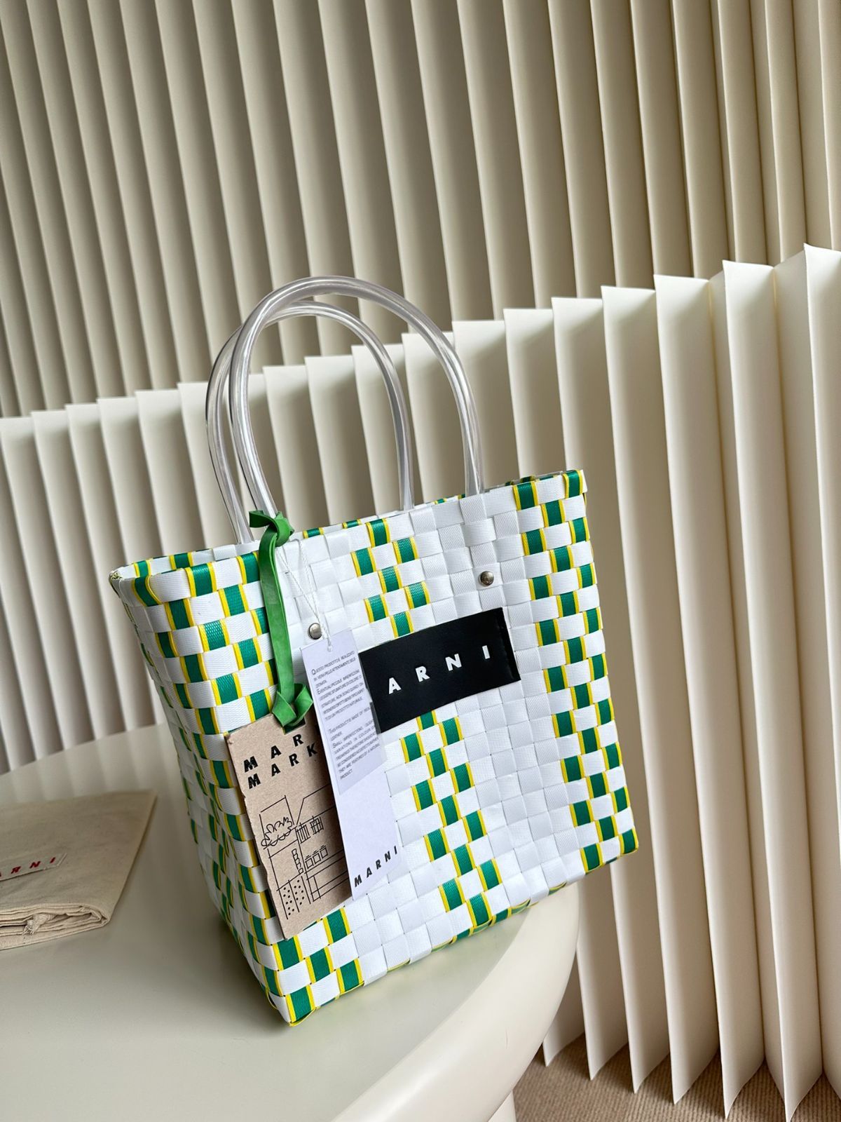 ファッション❣ Marni マルニ マルニ かごバッグ トートバッグ #37