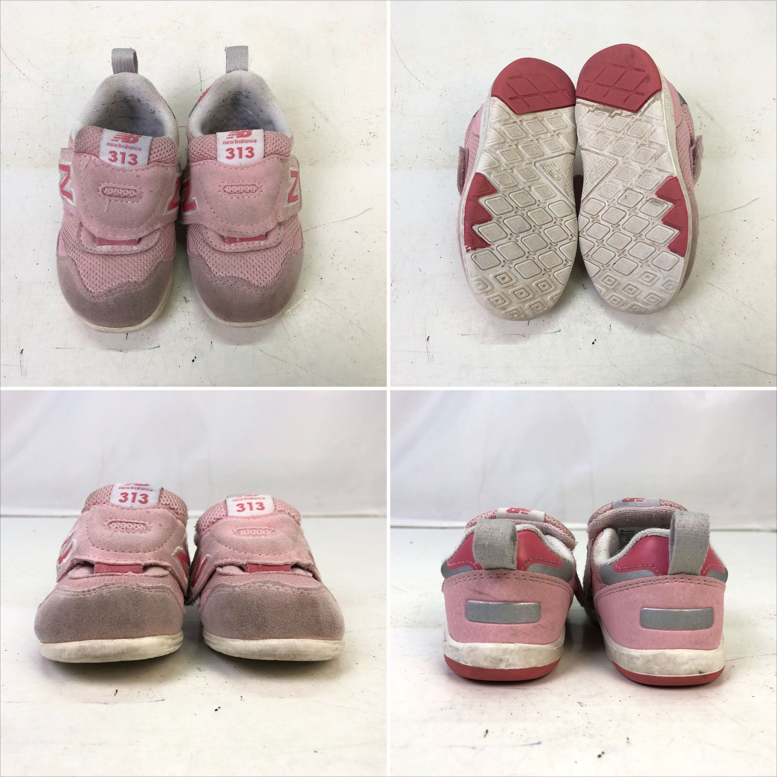 01m1243【中古】NewBalance ニューバランス キッズシューズ 2点セット