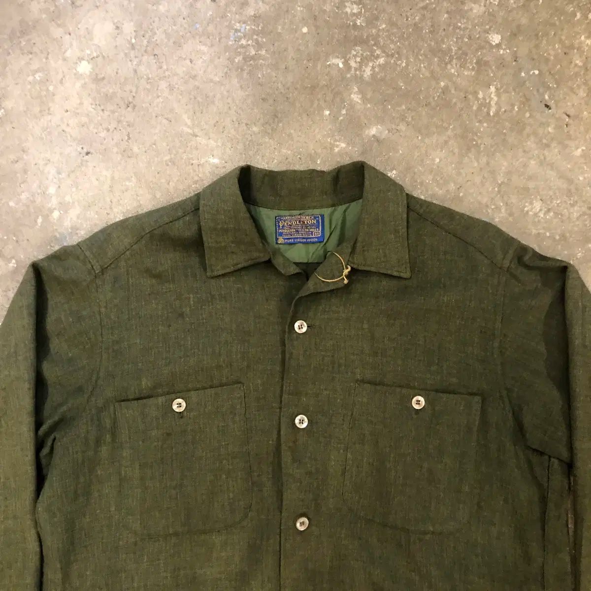 60s Pendleton loop collar shirt WWW_KARIMZIABAT_FR