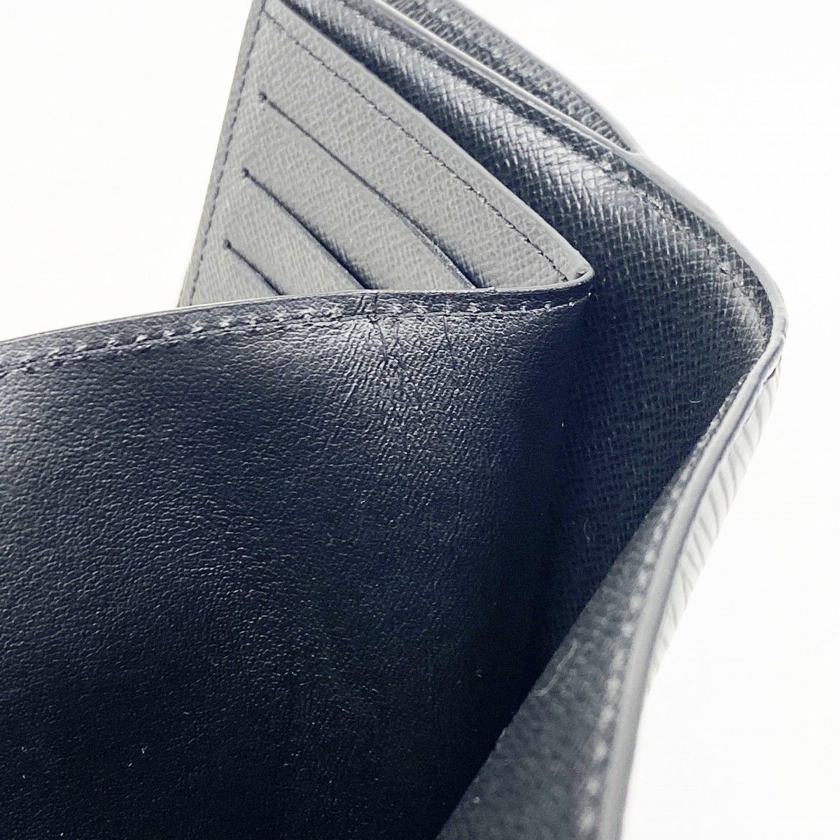  5 md 4376 ルイヴィトン 三つ折り財布 エピ ポルトフォイユツイストコンパクト M 64414 ノワ―ル メンズ その他 小物