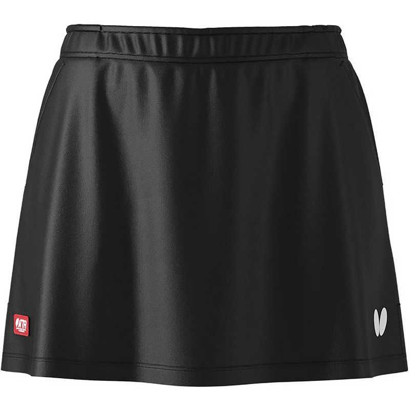 【 新品 未開封 】 バタフライ 卓球用品 Butterfly レディース リノア・スカート ブラック XO 52219 未使用 送料無料