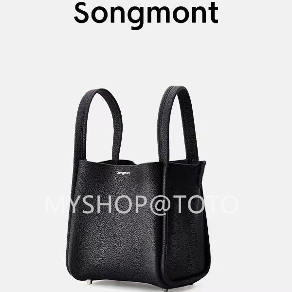 songmont ブラック レザー ショルダーバッグ ✨Songmont✨ソングモント