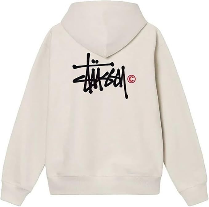 stussy メンズ   スウエットパーカー ベーシックロゴ グラフィックプリント Hoodie 春秋冬 男女兼用