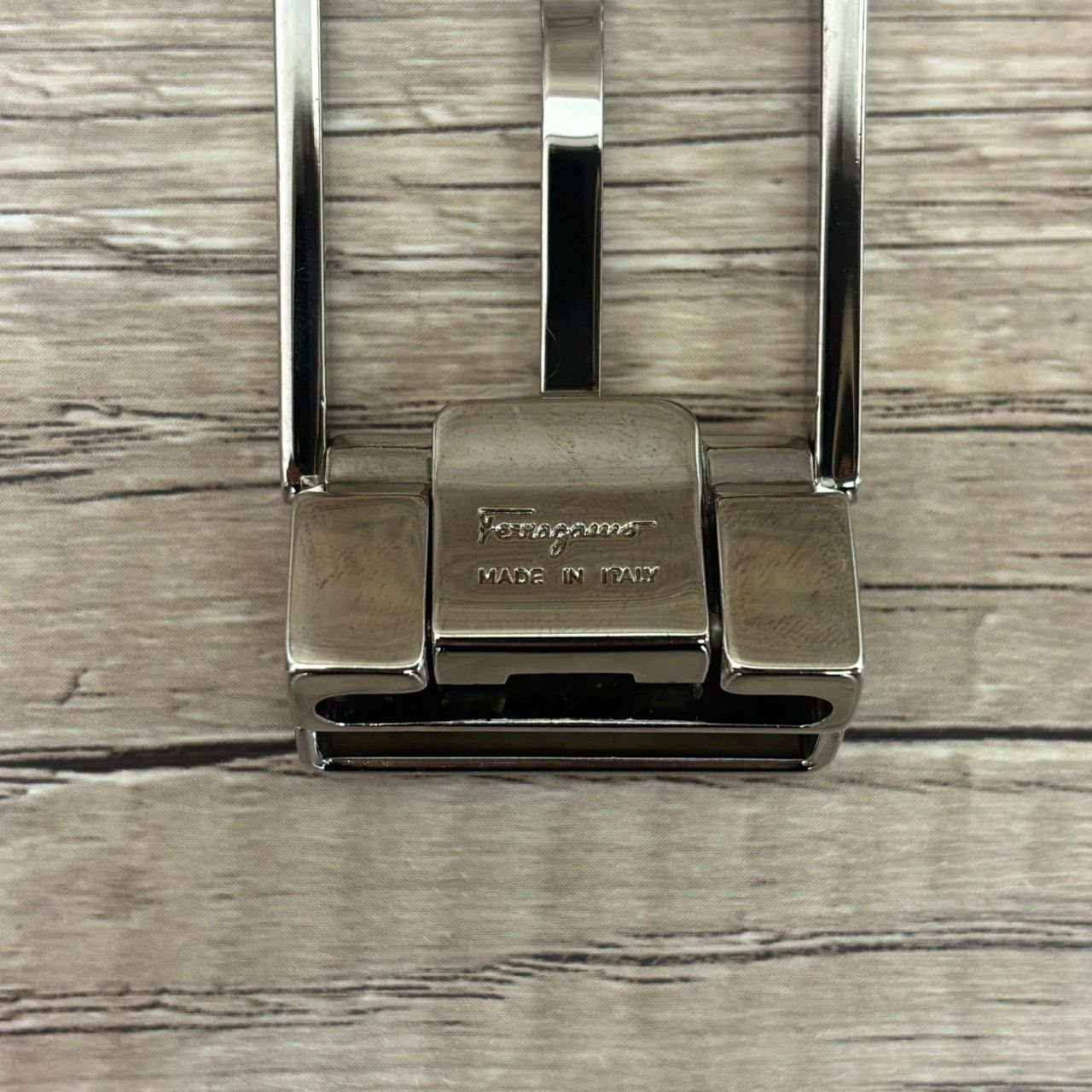 は*だ様 Ferragamoフェラガモバックル　シルバー Salvatore Ferragamo (サルヴァトーレフェラガモ) リバーシブル
