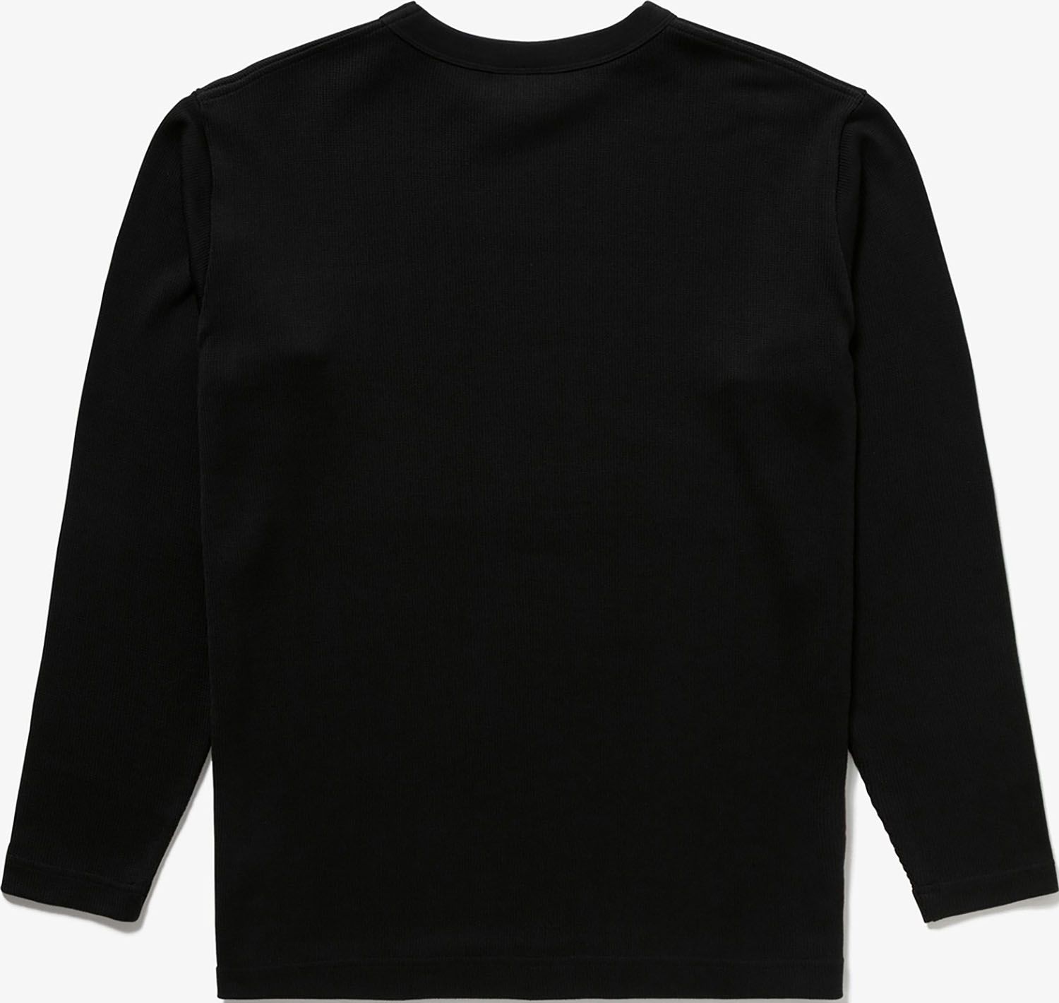 ラコステ LACOSTE ヘビーウェイト シングルジャージ 長袖Tシャツ ロングスリーブ ロンT トップス メンズ 男性用 大人 カットソー クルーネック ポケット シンプル ロゴ 快適 TH067J99 031 BLACK