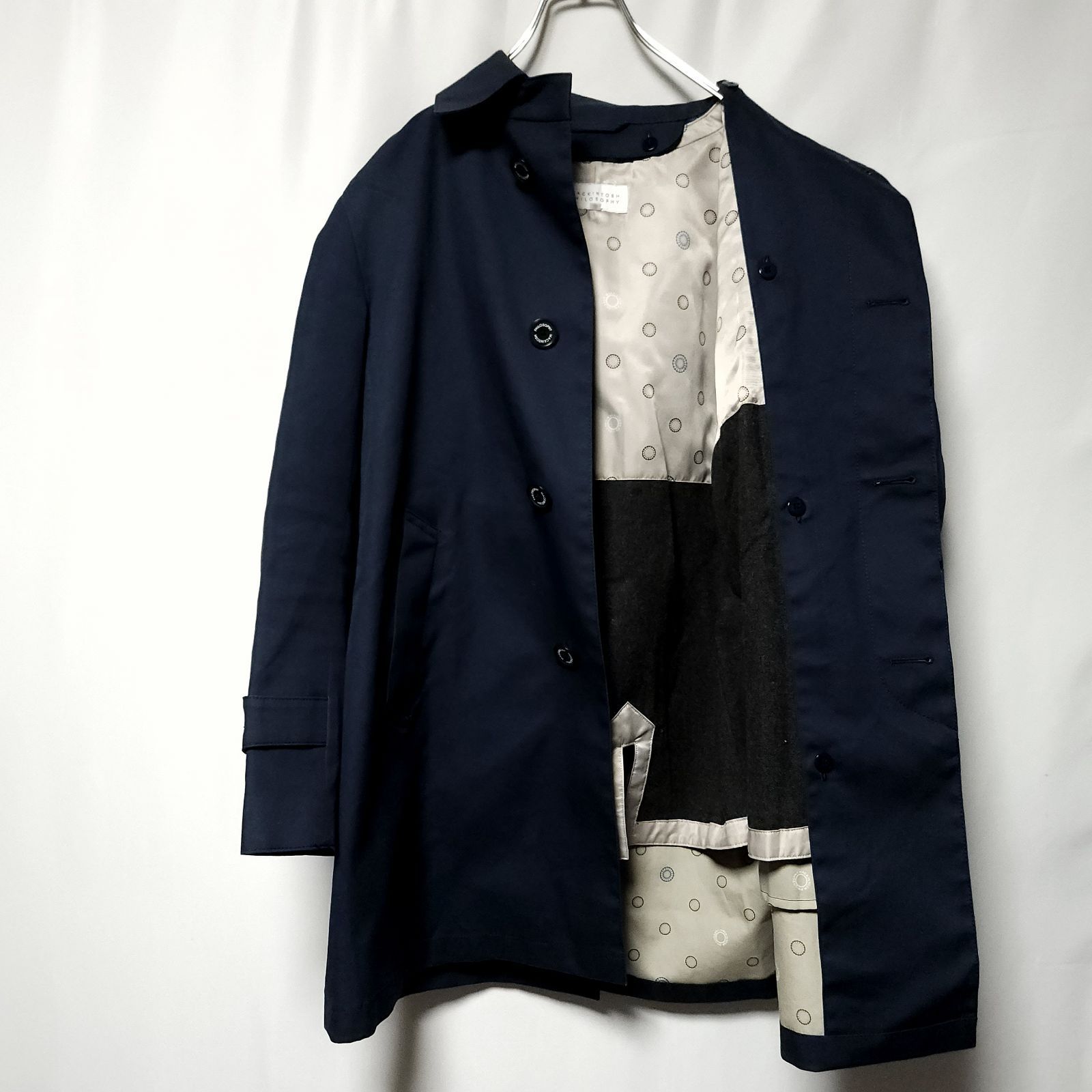MACKINTOSH ステンカラーコート ネイビー38 - メルカリ