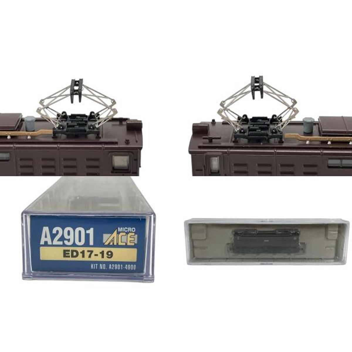 Nゲージ マイクロエース A3901 ED-19-1タイプ K21-1 MICRO ACE マイクロエース A2901 ED17-19 電気機関車 鉄道模型 N