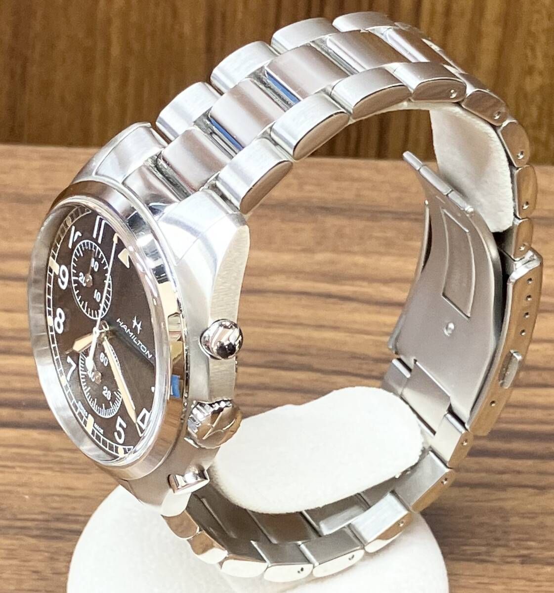 HAMILTON ハミルトン H765220 クォーツ アナログ 黒文字盤