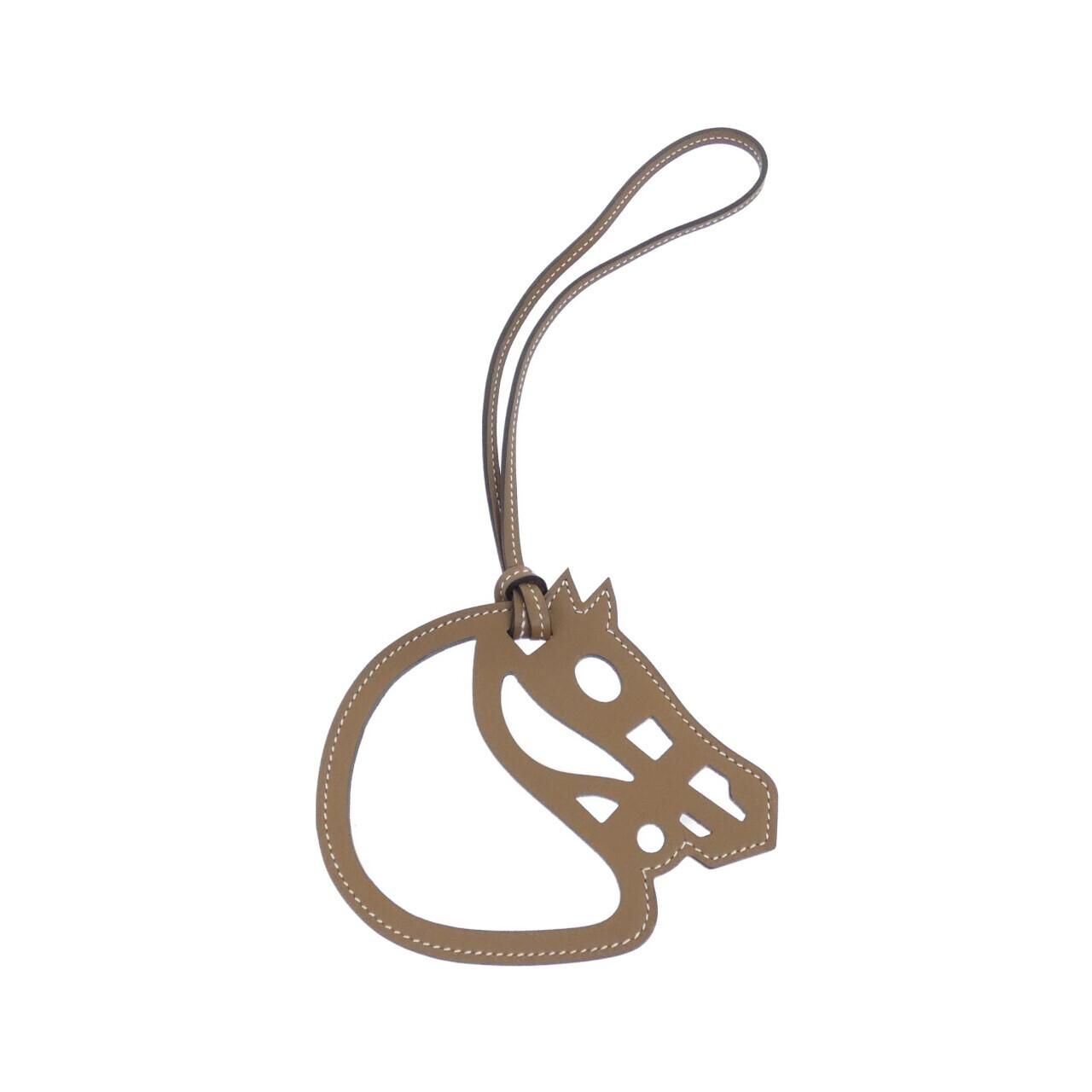 エルメス パドック シュバル バッグチャーム 075352CA