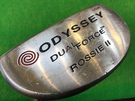 【レフティ】ODYSSEY DUAL FORCE ROSSIEⅡ パター 左利き レフティー ODYSSEY オデッセイ DUAL FORCE ROSSIE Ⅱ デュアル