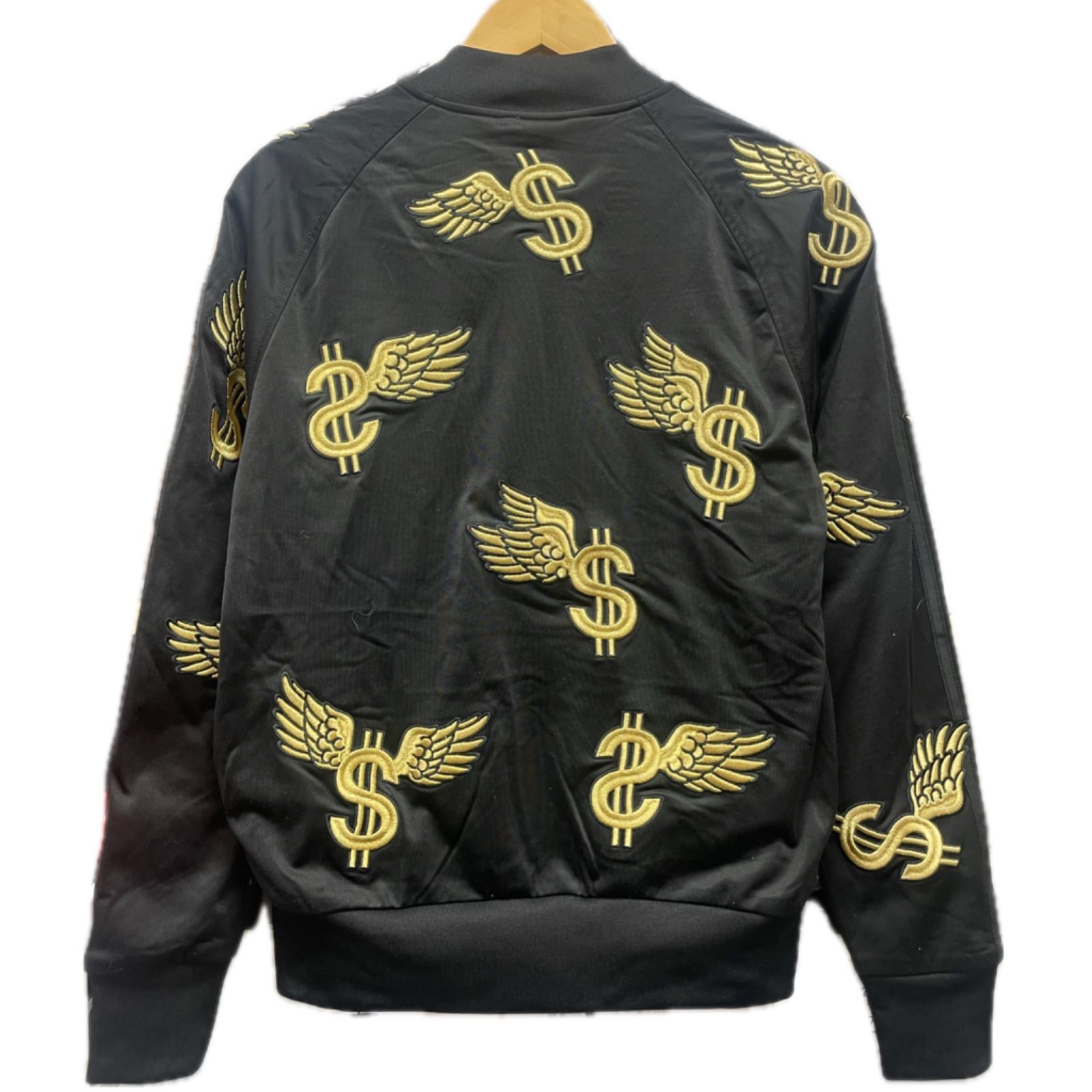 【極美品✨】Jeremy Scott  ジャージ 黒/黄 プリント柄 JEREMY SCOTT ジェレミースコット ADIDAS ORIGINAL アディダス