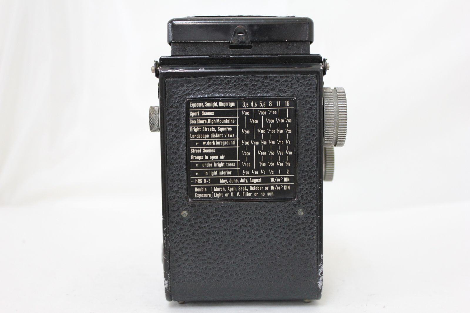 訳あり品】 Rolleicord Carl Zeiss Jena Triotar 7.5cm F3.5 二
