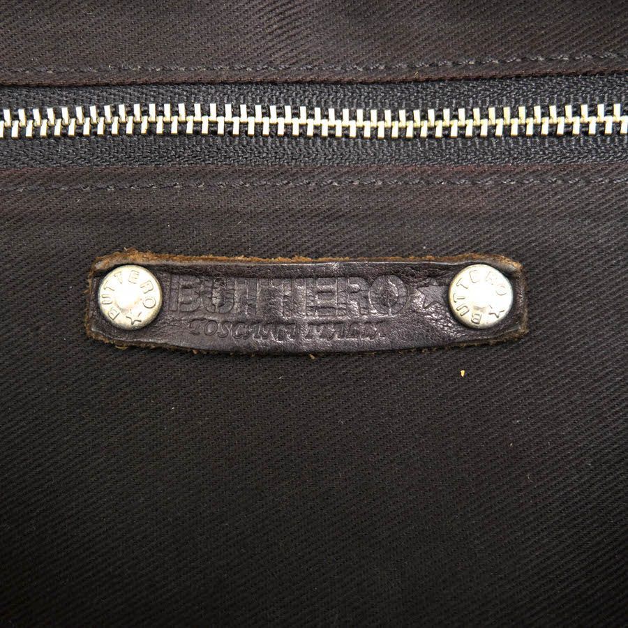 ブッテロ／BUTTERO バッグ ウエストバッグ 鞄 メンズ 男性 男性用レザー 革 本革 ブラック 黒 J14 BORSE ミニボストン